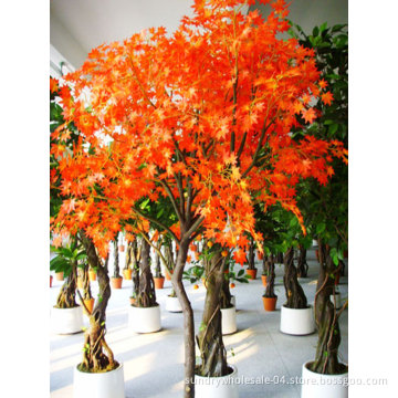 Artificial Maple Tree Bonsai Without Pot